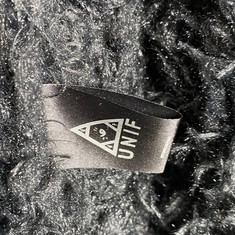 VHTF: UNIF ☻︎ Blogger Fave Chelsea Vegan Shearling Draped Asymmetrical Jacket ☻︎ - Picture 13 of 17